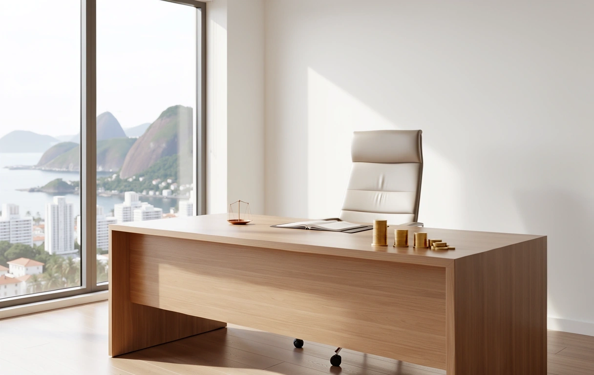 Ambiente profissional financeiro